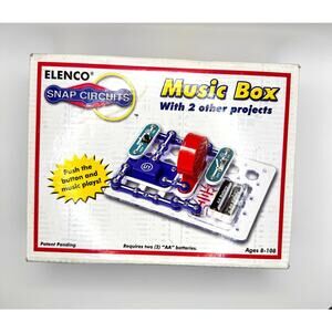 Elenco Snap Circuit Music Box STEM Classroom Homeschool Science Project Kit